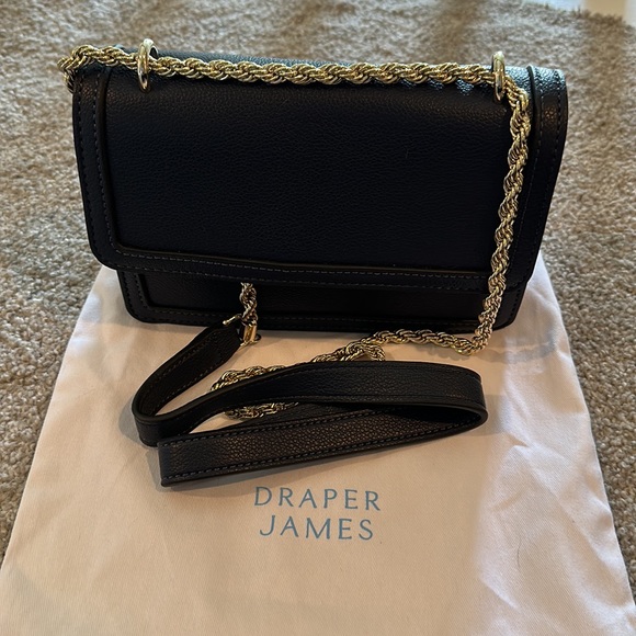 NWOT Draper James Lana Crossbody in Navy - Picture 3 of 6